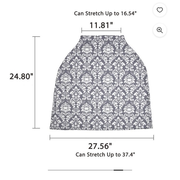 Gray Car seat cover - Picture 9 of 9